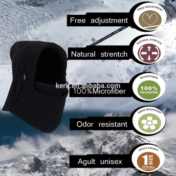 6in1 Velo Inverno esqui máscara de rosto balaclava, polar polar capuz capuz capuz